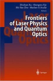 Tapa de Frontiers of laser physics and quantum optics