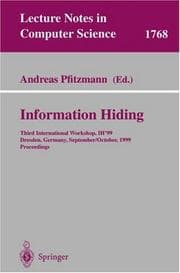 Tapa de Information Hiding