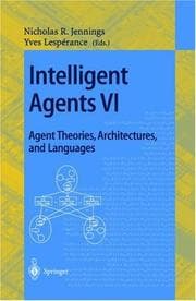 Tapa de Intelligent agents VI
