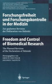 Tapa de Forschungsfreiheit und Forschungskontrolle in der Medizin