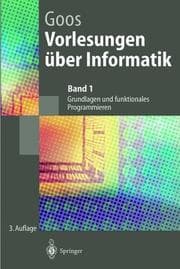 Tapa de Vorlesungen über Informatik: Band 1