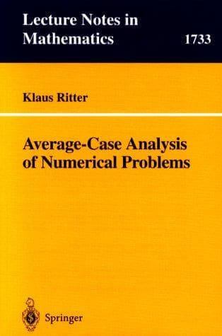 Tapa de Average-Case Analysis of Numerical Problems