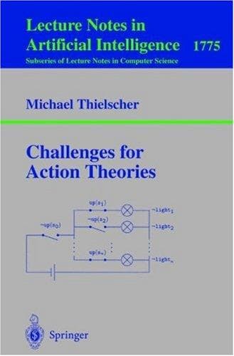 Tapa de Challenges for Action Theories