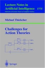 Tapa de Challenges for Action Theories