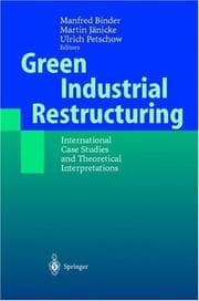 Tapa de Green Industrial Restructuring