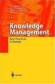 Tapa de Knowledge management