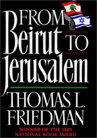 Tapa de From Beirut to Jerusalem
