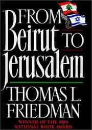 Tapa de From Beirut to Jerusalem