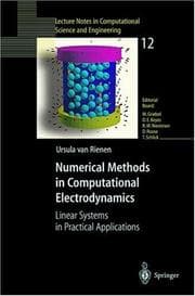 Tapa de Numerical Methods in Computational Electrodynamics