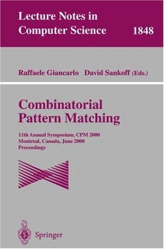 Tapa de Combinatorial Pattern Matching