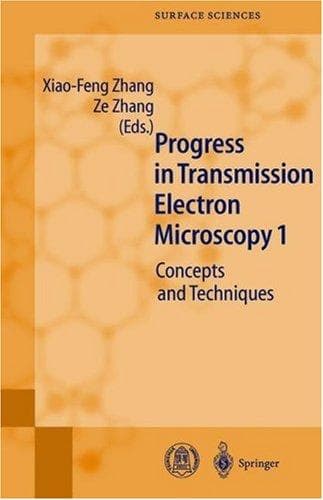 Tapa de Progress in Transmission Electron Microscopy 1