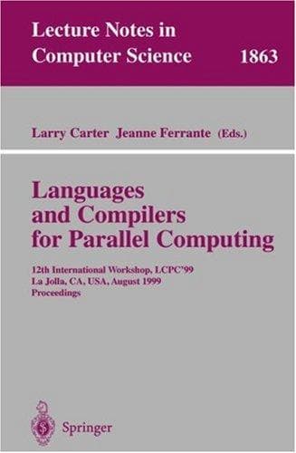 Tapa de Languages and compilers for parallel computing