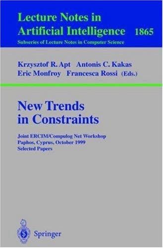 Tapa de New trends in constraints