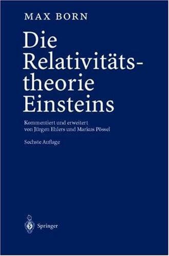 Tapa de Die Relativitätstheorie Einsteins