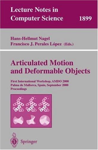 Tapa de Articulated motion and deformable objects