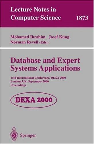 Tapa de Database and Expert Systems Applications