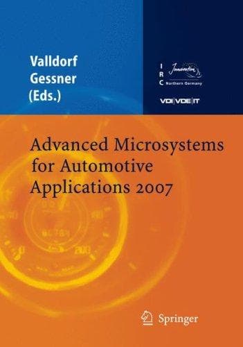 Tapa de Advanced Microsystems for Automotive Applications 2007