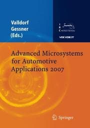 Tapa de Advanced Microsystems for Automotive Applications 2007