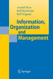 Tapa de Information, Organization and Management