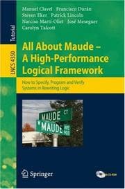 Tapa de All About Maude - A High-Performance Logical Framework