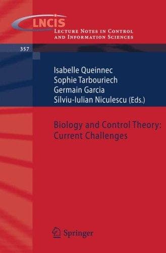 Tapa de Biology and Control Theory