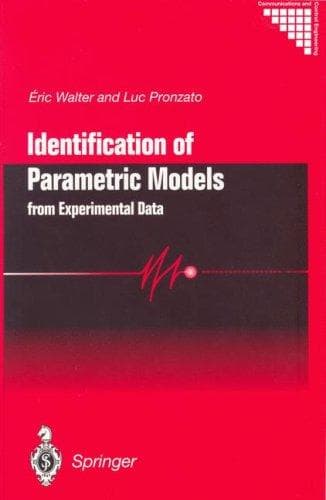 Tapa de Identification of parametric models from experimental data