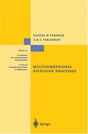 Tapa de Multidimensional diffusion processes