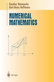 Tapa de Numerical mathematics