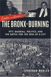 Tapa de Ladies and gentlemen, the Bronx is burning