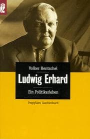 Tapa de Ludwig Erhard. Ein Politikerleben