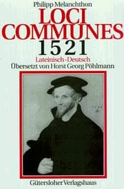 Tapa de Loci communes 1521