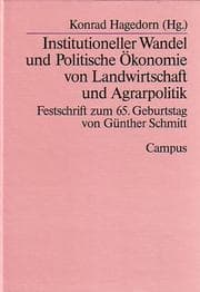 Tapa de Institutioneller Wandel und politische Ökonomie von Landwirtschaft und Agrarpolitik