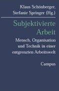 Tapa de Subjektivierte Arbeit