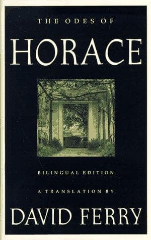 Tapa de The odes of Horace