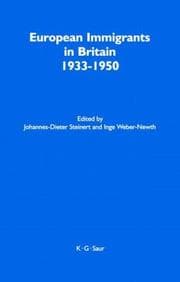 Tapa de European immigrants in Britain, 1933-1950