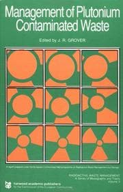 Tapa de Management of plutonium contaminated waste