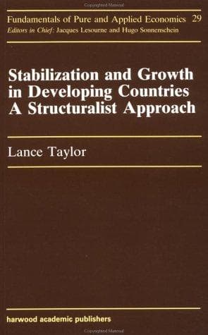 Tapa de Stabilization and growth in developing countries
