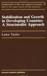 Tapa de Stabilization and growth in developing countries
