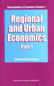 Tapa de Regional and urban economics