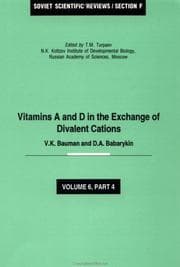 Tapa de Vitamins A and D in the Exchange of Divalent Cations