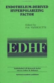 Tapa de Endothelium-Derived Hyperpolarizing Factor (Endothelial Cell Research , Vol 1)