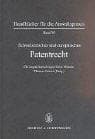 Tapa de Schweizerisches und europäisches Patentrecht