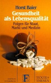 Tapa de Gesundheit als Lebensqualität