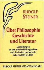 Tapa de Über Philosophie, Geschichte und Literatur