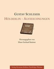 Tapa de Hölderlin-Aufzeichnungen