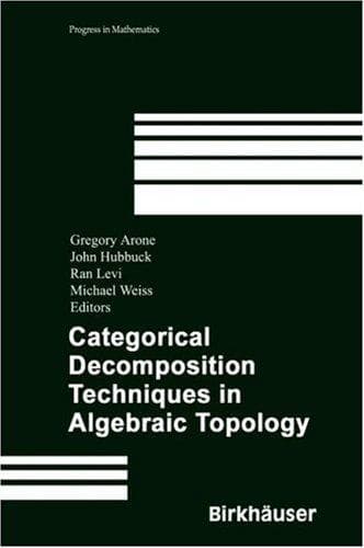 Tapa de Categorical decomposition techniques in algebraic topology