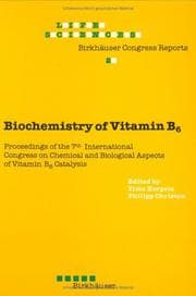 Tapa de Biochemistry of vitamin B6