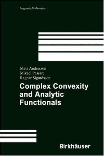 Tapa de Complex convexity and analytic functionals