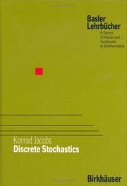 Tapa de Discrete stochastics