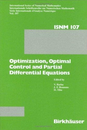 Tapa de Optimization, optimal control, and partial differential equations